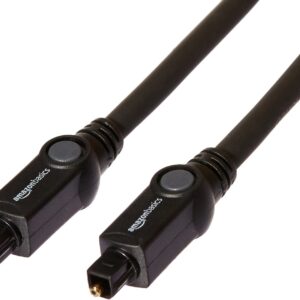 Cable Toslink para conectar un componente de sonido