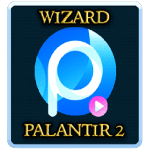 Builds skins y wizards para kodi.logo palantir 2